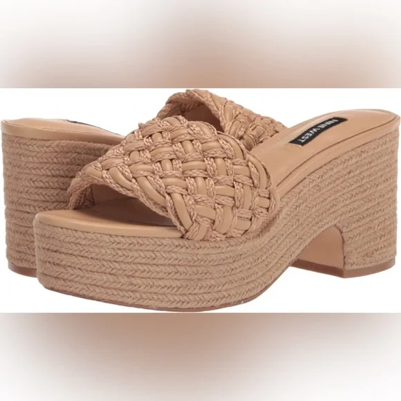 Nine West Roxana Espadrille Platform Sandal.  Size 10.  New without box. - Picture 7 of 12